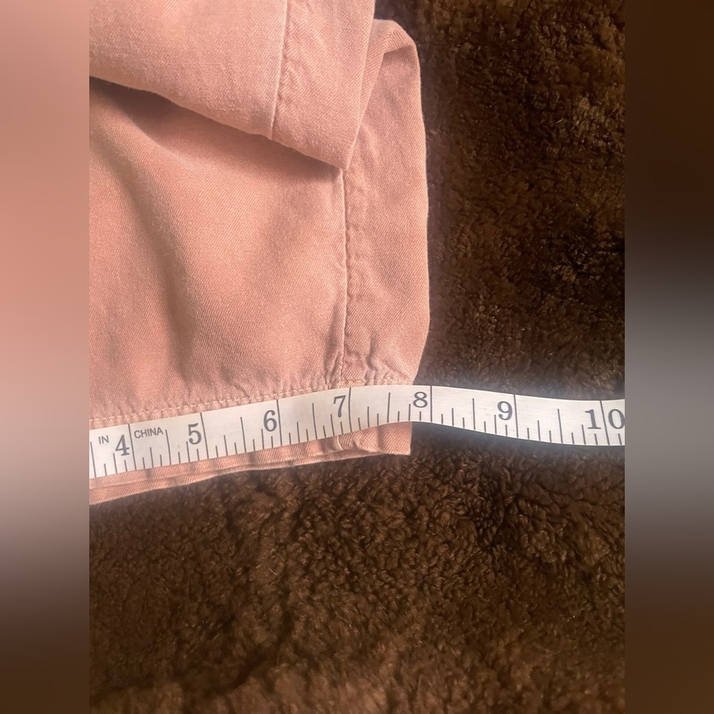 BILLABONG Beachy Keen Womens Casual Pants Dusty Peach Utility Drawstring - Picture 9 of 16